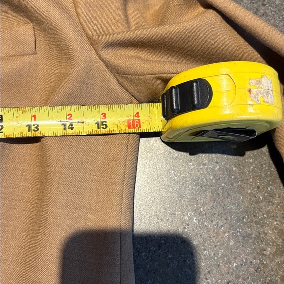 J. Crew Women's Wool-Blend, Lined, Camel Blazer, size 00 - Picture 8 of 9